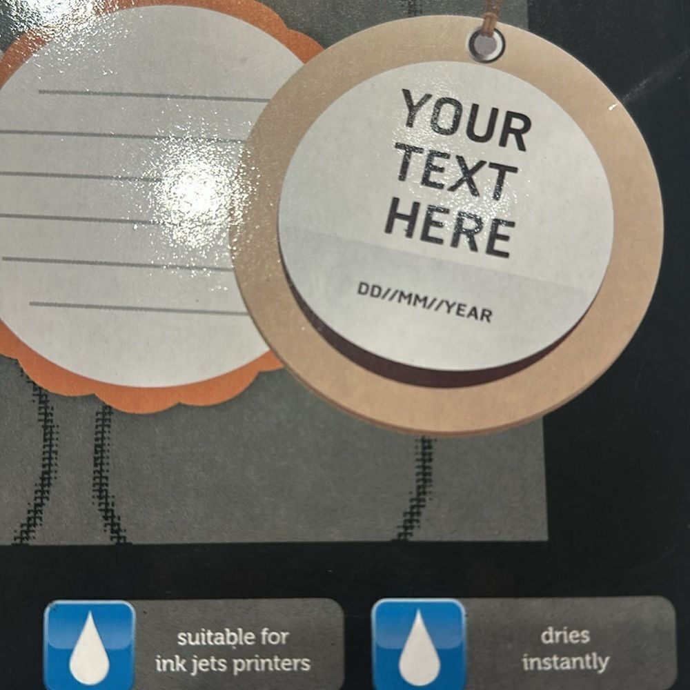 Polaroid Round Adhesive Labels! - Picture 4 of 4